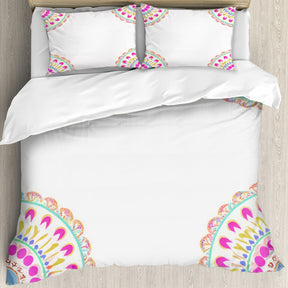 Multi Size Printed Duvet Cover Set (Double)｜Polyester - 27- Spanish Designs