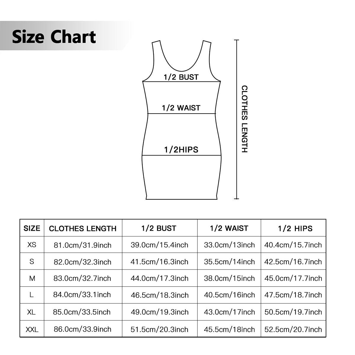 All-Over Print Sleeveless Slim-Fit Tank Top Slip Dress | Polyester - 9 - Lightning Pattern