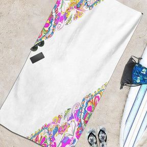 Beach towel 33×52inch｜Microfiber - 26- Spanish Designs