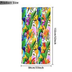 Beach towel 33×52inch｜Microfiber - 8 - Abstract Birds