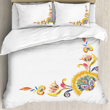 Multi Size Printed Duvet Cover Set (Double)｜Polyester - 33- Spanish Designs