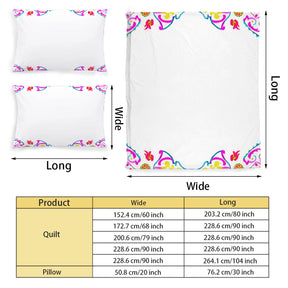 Multi Size Printed Duvet Cover Set (Double)｜Polyester - 53 - Spanish Designs