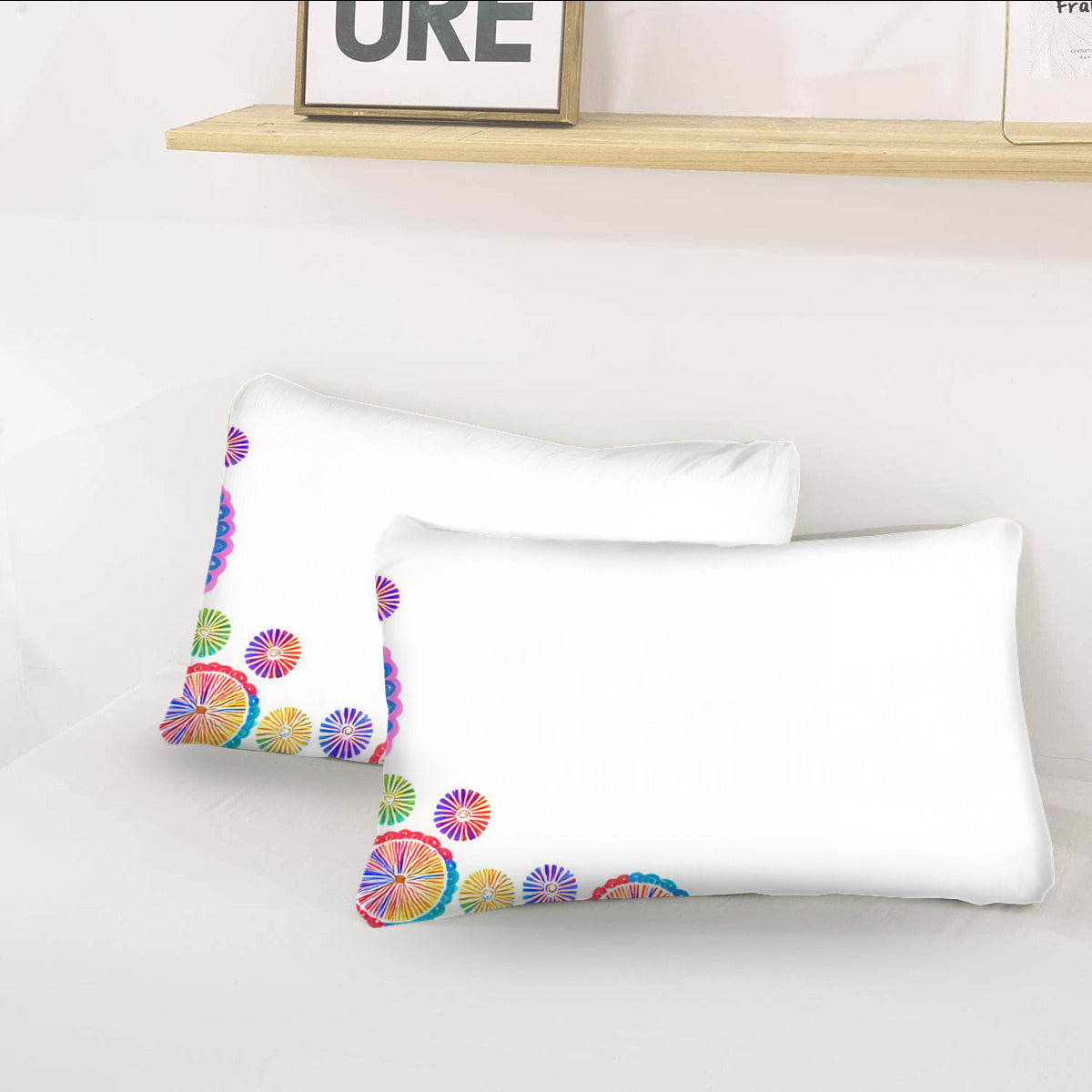 Multi Size Printed Duvet Cover Set (Double)｜Polyester - 47- Spanish Designs