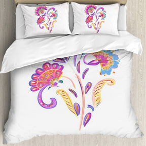 Multi Size Printed Duvet Cover Set (Double)｜Polyester - 42- Spanish Designs