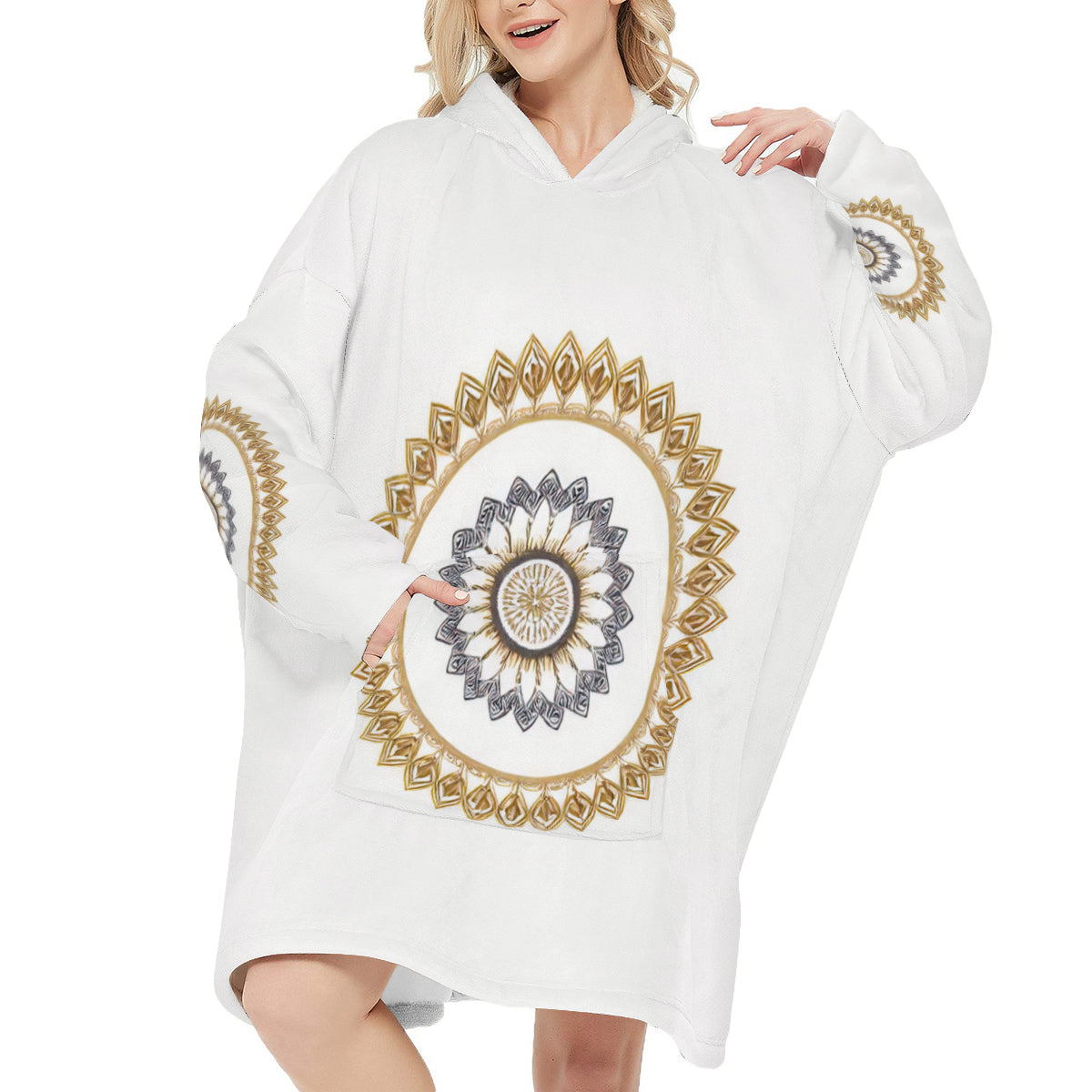 Sleeper Blanket Hoodie ｜Flannel - 7 - Luxx Mandala