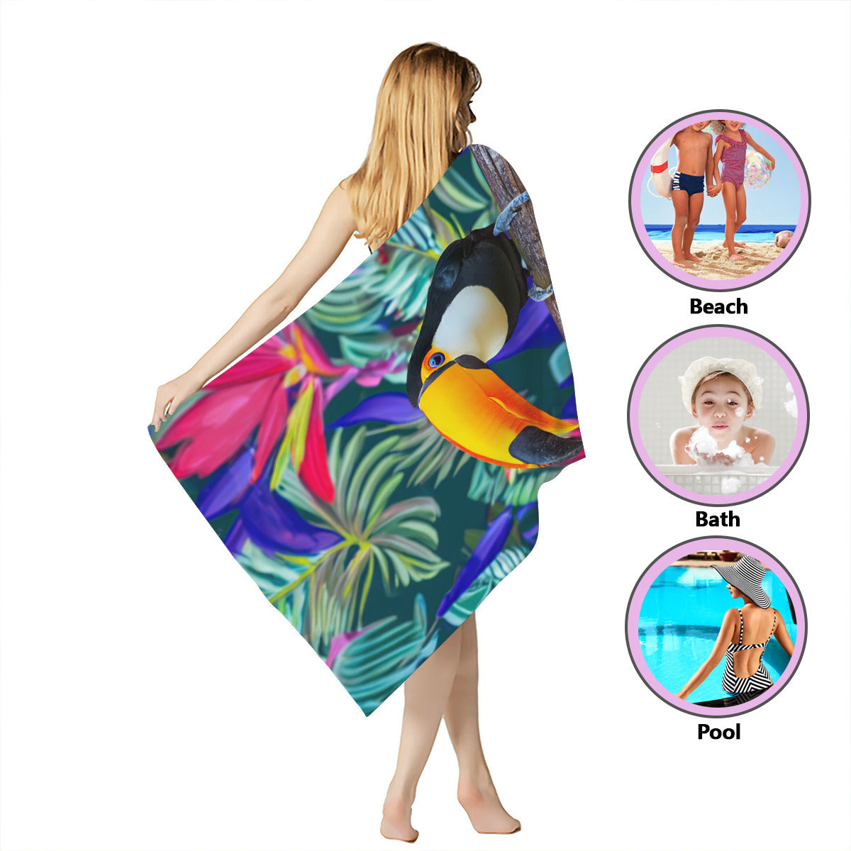 Beach towel 33×52inch｜Microfiber - 20