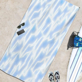 Beach towel 33×52inch｜Microfiber - 3 - Lightning Pattern