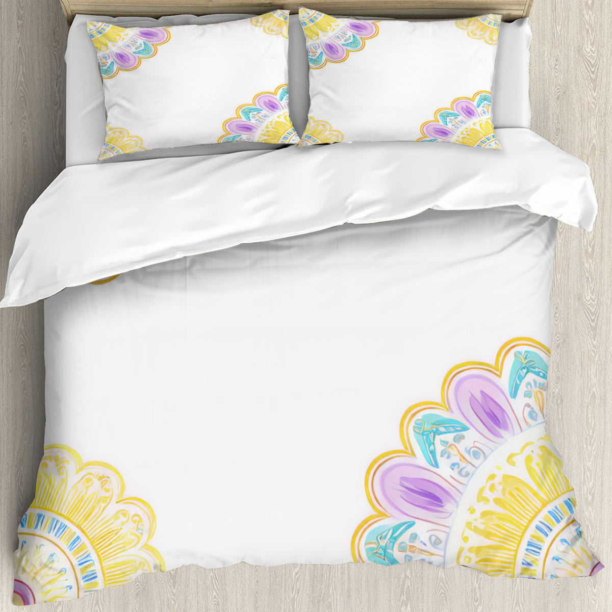 Multi Size Printed Duvet Cover Set (Double)｜Polyester - 11 - Spanish Designs