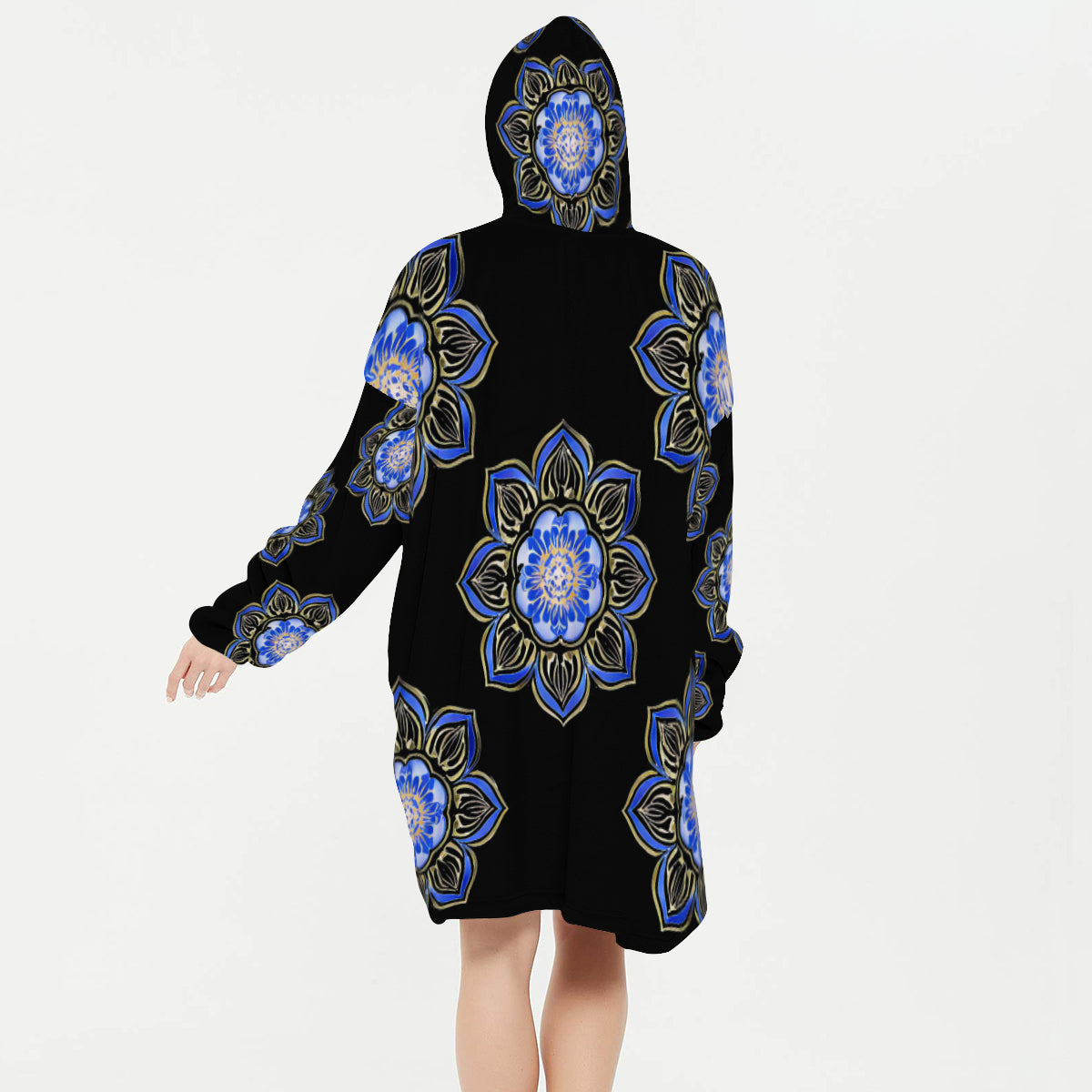 Sleeper Blanket Hoodie ｜Flannel - 14b - Luxx Mandala