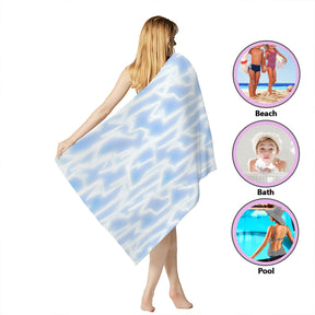 Beach towel 33×52inch｜Microfiber - 3 - Lightning Pattern