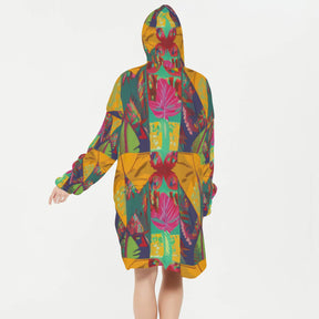 Sleeper Blanket Hoodie ｜Flannel - 13 - TROPICAL INSPIRED