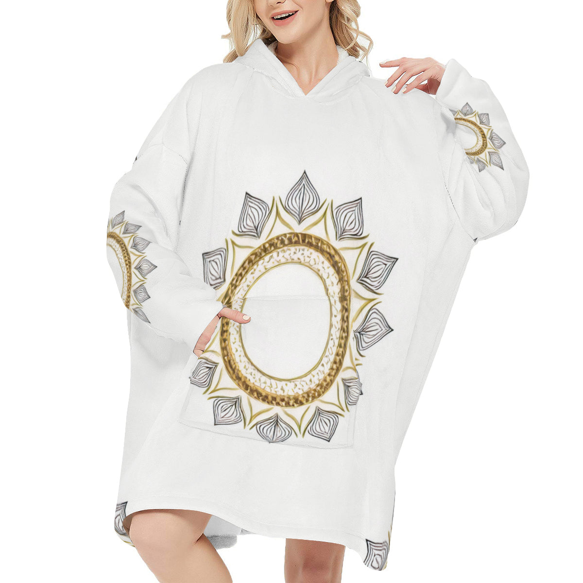 Sleeper Blanket Hoodie ｜Flannel - 9a - Luxx Mandala