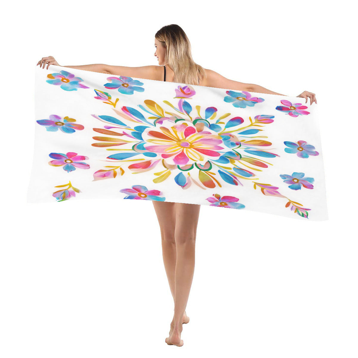 Beach towel 33×52inch｜Microfiber - 32- Spanish Designs