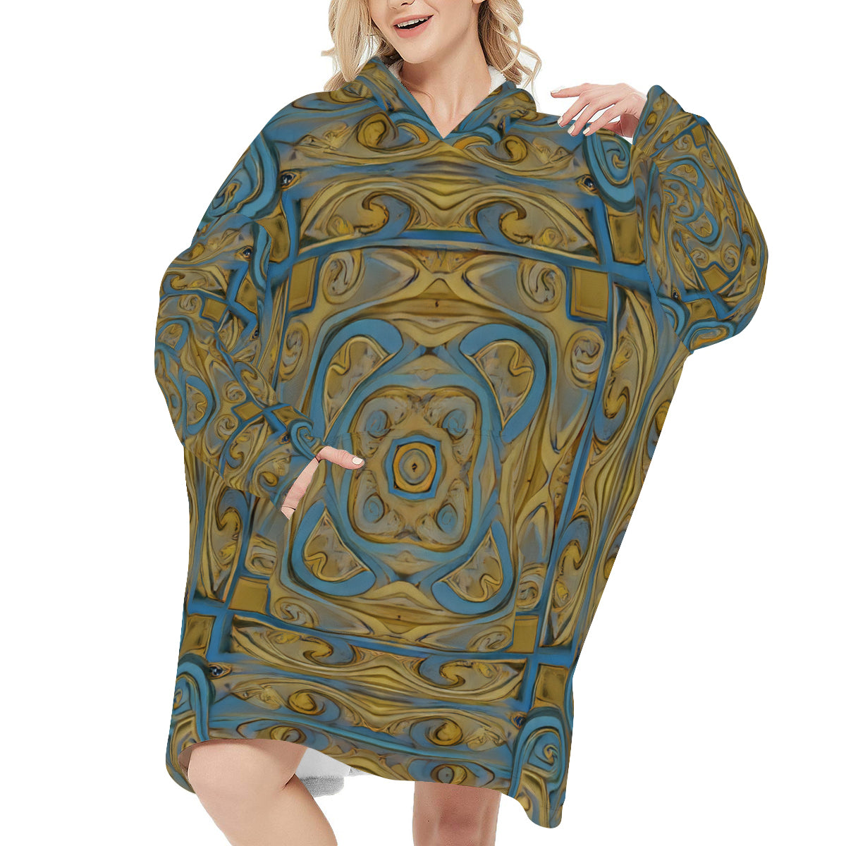 Sleeper Blanket Hoodie ｜Flannel - 13 - Luxx Mandala