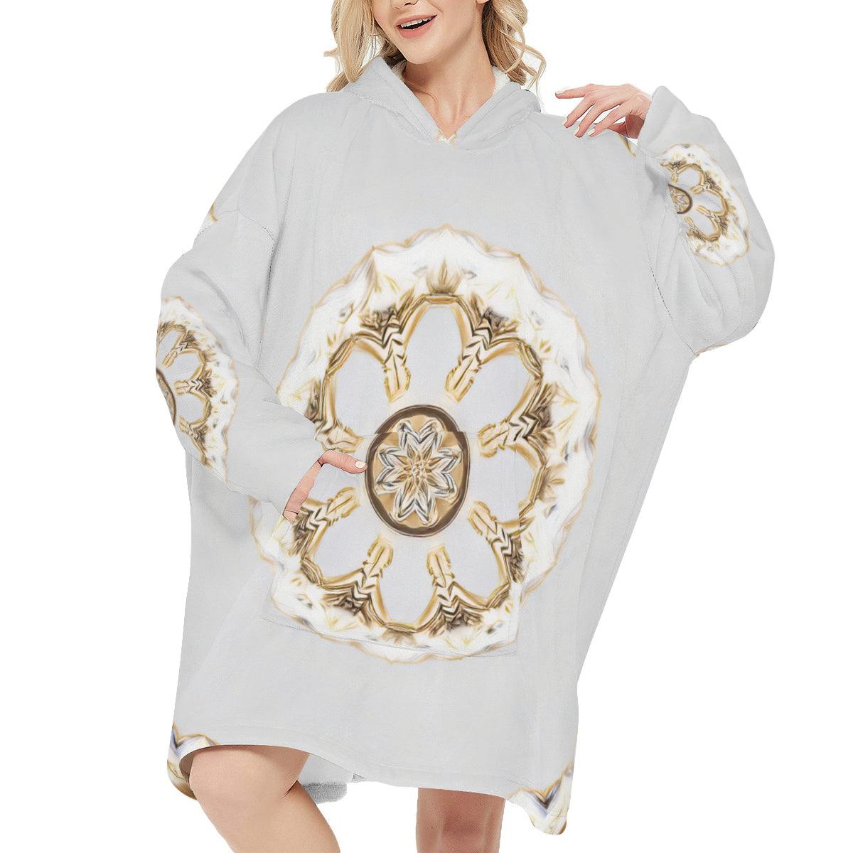 Sleeper Blanket Hoodie ｜Flannel - 16 - Luxx Mandala