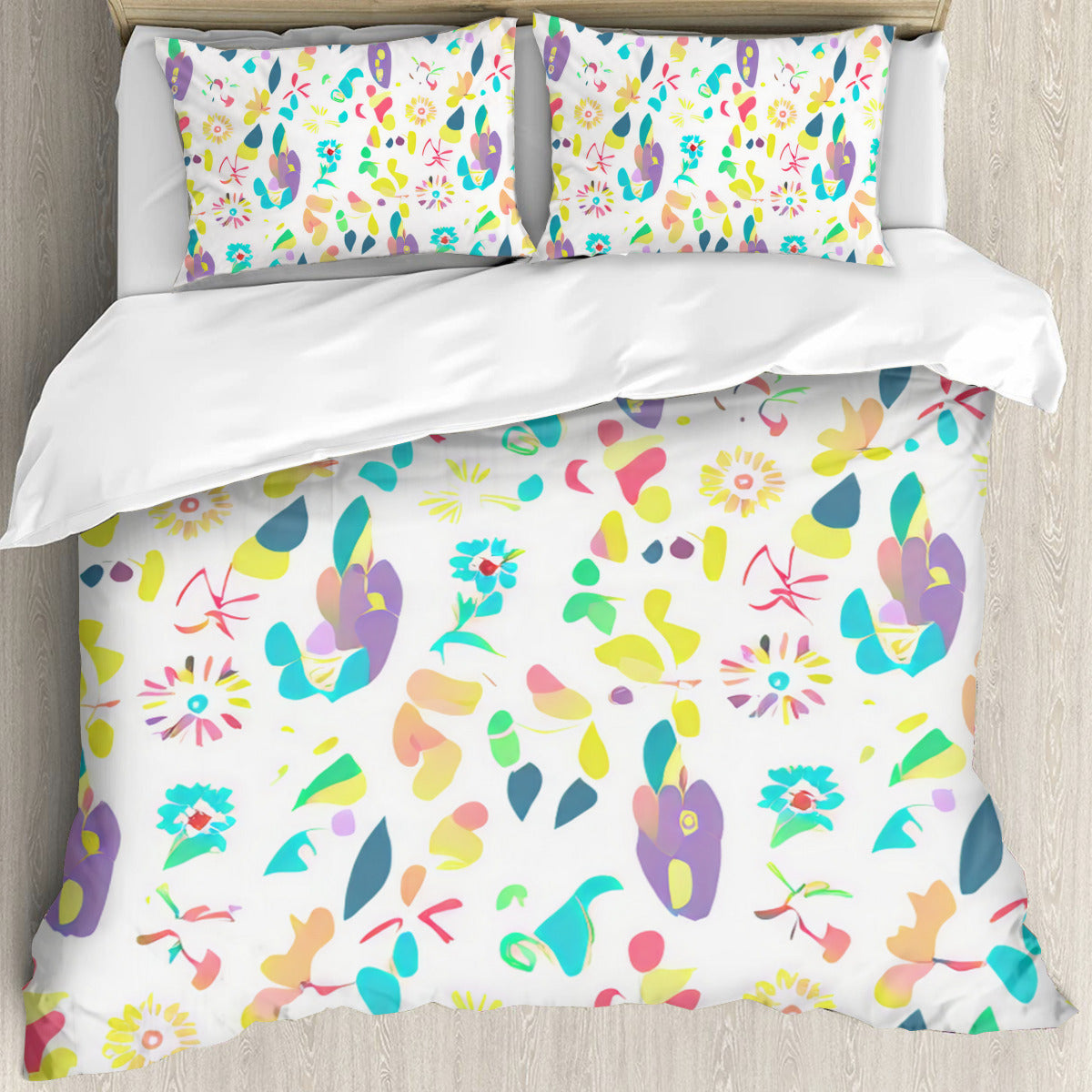 Multi Size Printed Duvet Cover Set (Double)｜Polyester - 13 - Spanish Designs