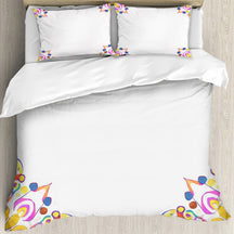 Multi Size Printed Duvet Cover Set (Double)｜Polyester - 38- Spanish Designs