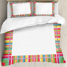 Multi Size Printed Duvet Cover Set (Double)｜Polyester - 50 - Spanish Designs