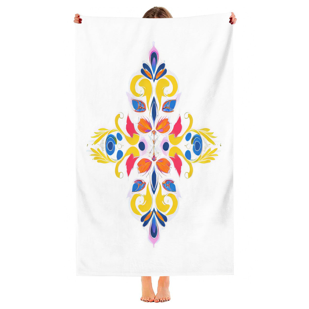 Beach towel 33×52inch｜Microfiber - 37- Spanish Designs