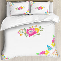 Multi Size Printed Duvet Cover Set (Double)｜Polyester - 46- Spanish Designs