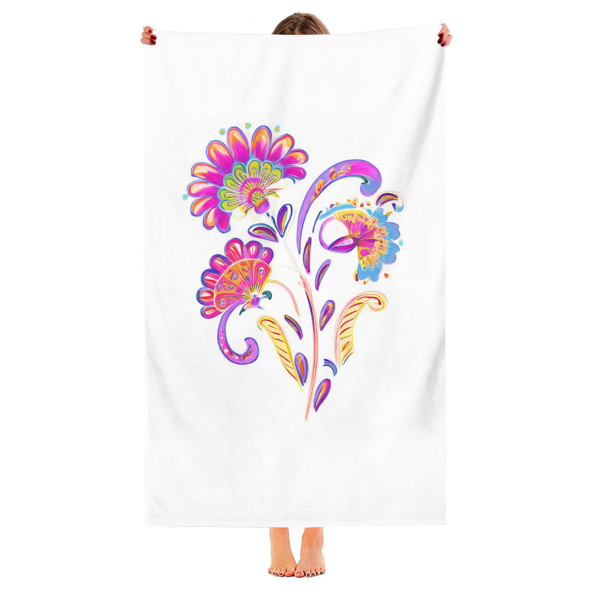 Beach towel 33×52inch｜Microfiber - 42- Spanish Designs