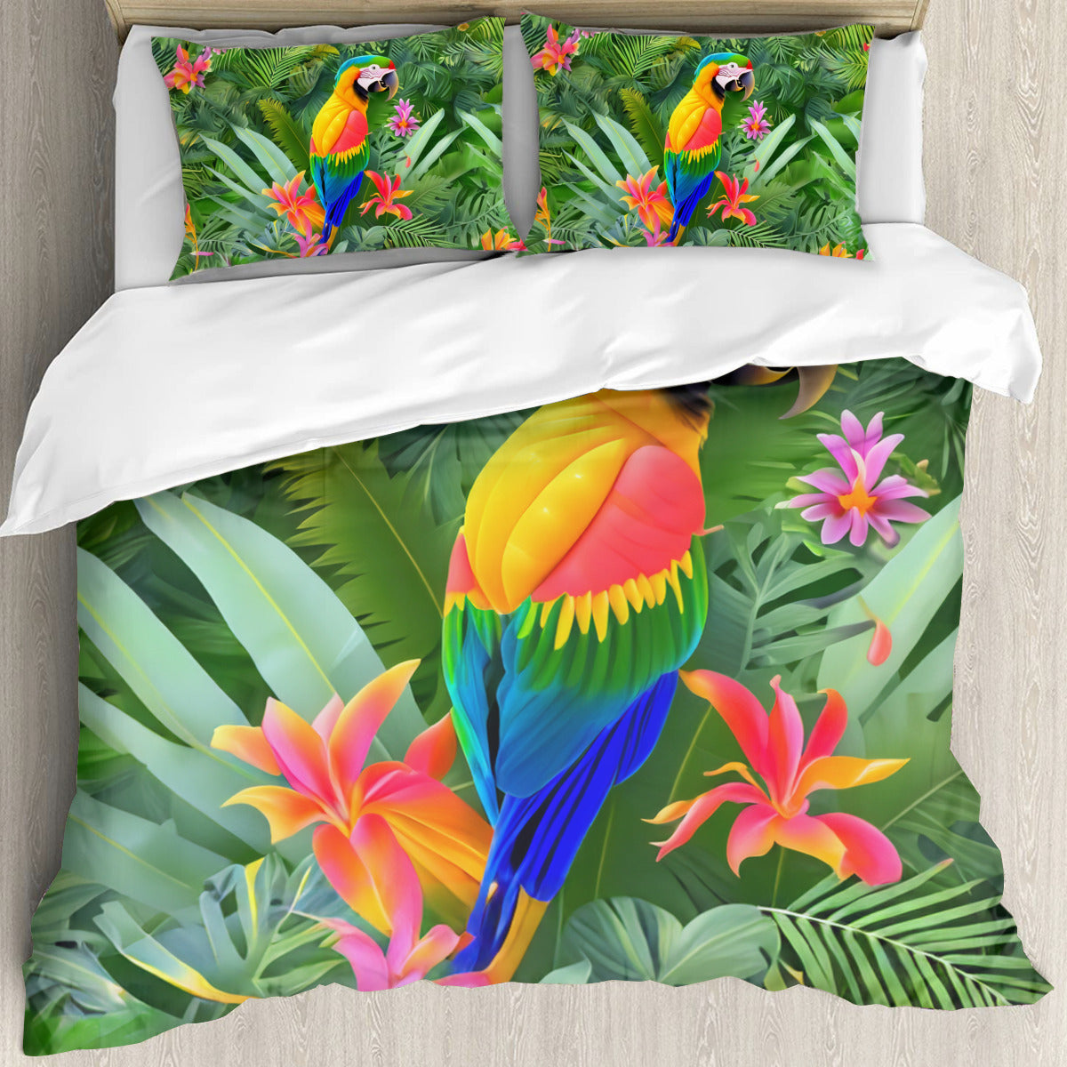 Multi Size Printed Duvet Cover Set (Double)｜Polyester - 12