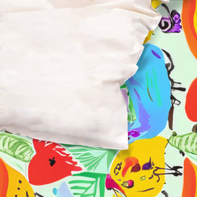 Multi Size Printed Duvet Cover Set (Double)｜Polyester - 3 - Abstract Birds